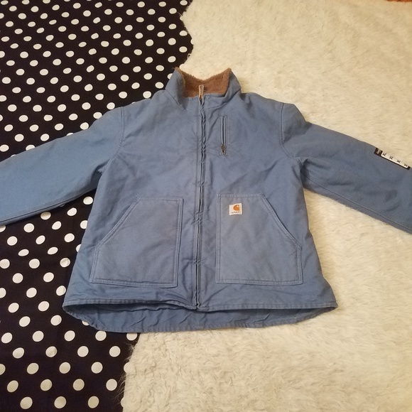 carhartt fuzzy jacket